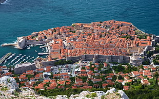 Dubrovnik, Croatia, Dubrovnik, Croatia, town, old building HD wallpaper
