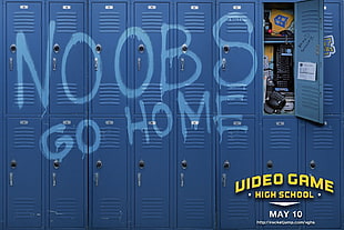 blue locker, lockers, locker room, movies