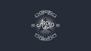 Arch Linux logo, Linux, Arch Linux HD wallpaper