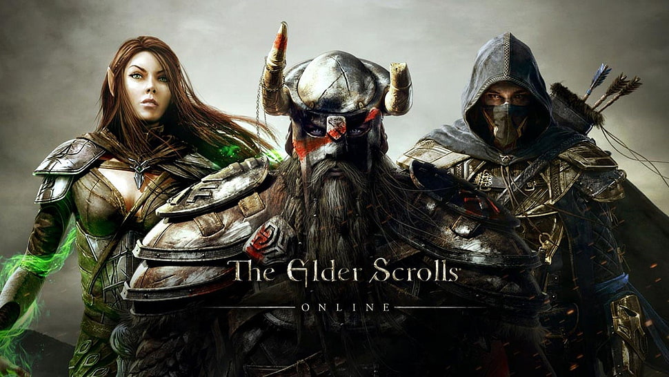 Skyrim The elder Scroll online digital wallpaper, The Elder Scrolls Online, video games HD wallpaper