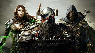 Skyrim The elder Scroll online digital wallpaper, The Elder Scrolls Online, video games