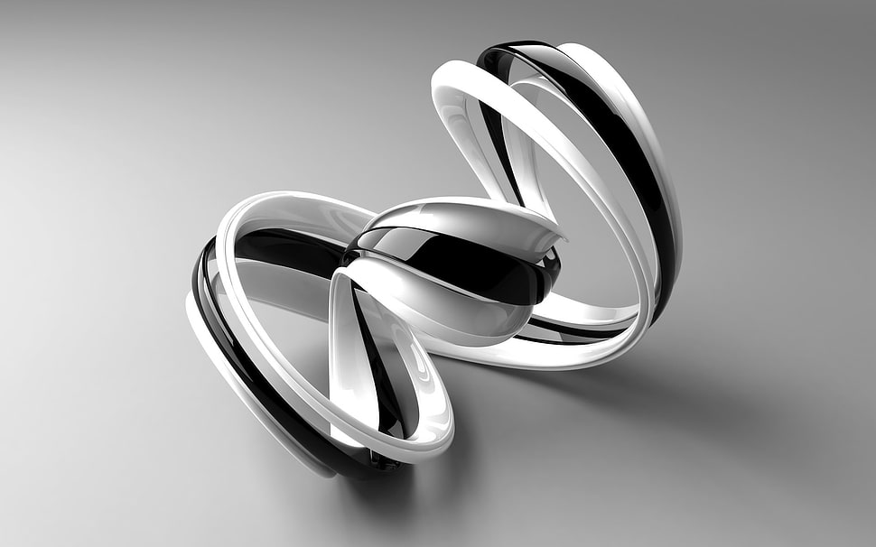 white and black photo HD wallpaper