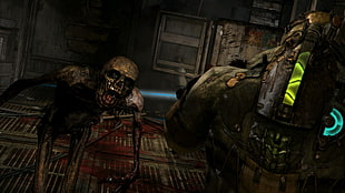 zombie-themed video game screenshot HD wallpaper