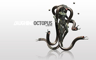 laughing octopus 3D model, Metal Gear Solid 4, Metal Gear Solid  HD wallpaper