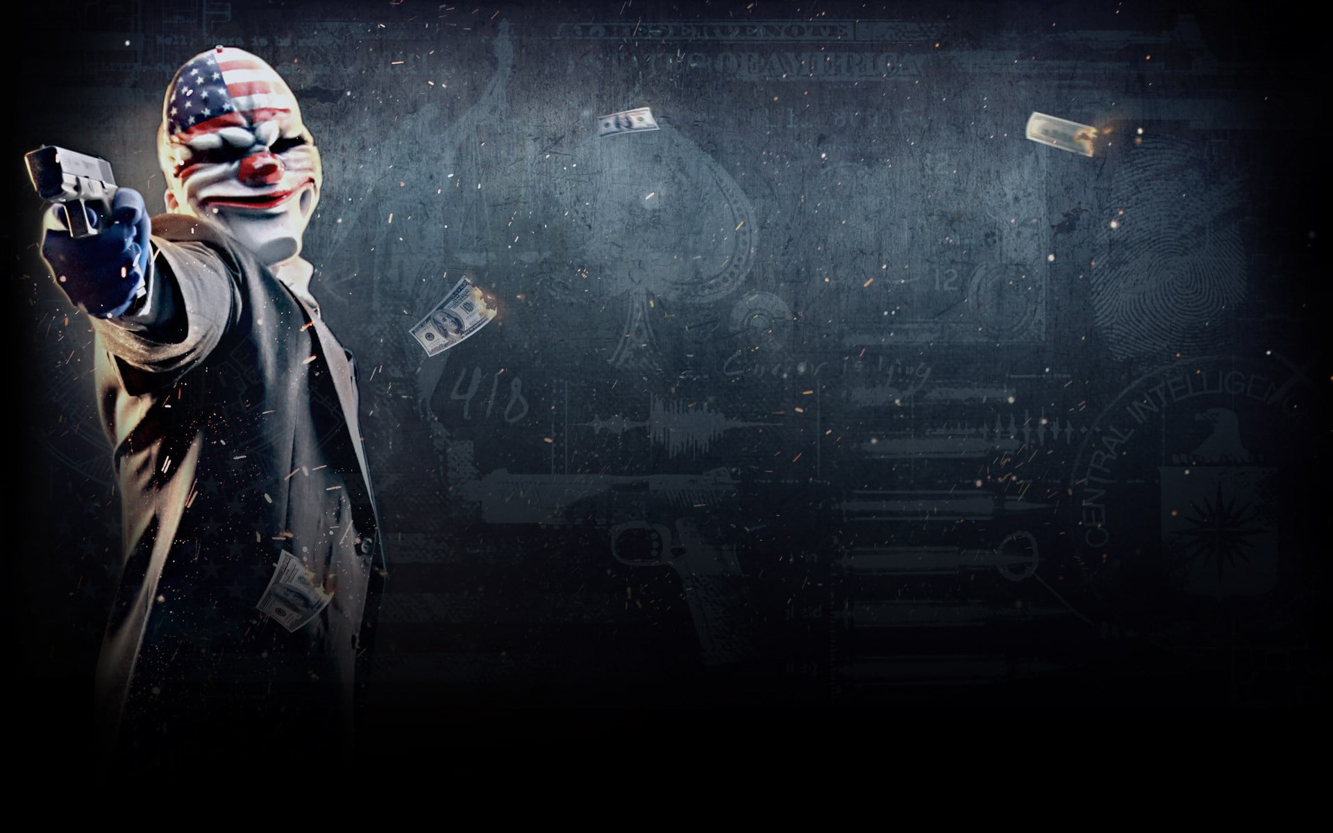 The Joker wallpaper, Payday 2, video games