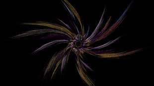 purple and brown abstract illustration