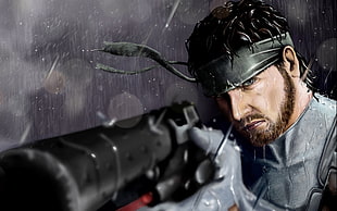 Metal Gear Solid Snake, video games, Metal Gear Solid , Solid Snake, Metal Gear Solid 2 HD wallpaper
