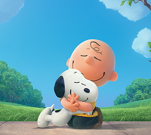 Snoppy poster, Peanuts (comic), Snoopy, Charlie Brown, peanuts (Movie) HD wallpaper