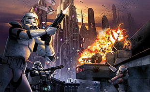 Star Wars poster, Star Wars HD wallpaper
