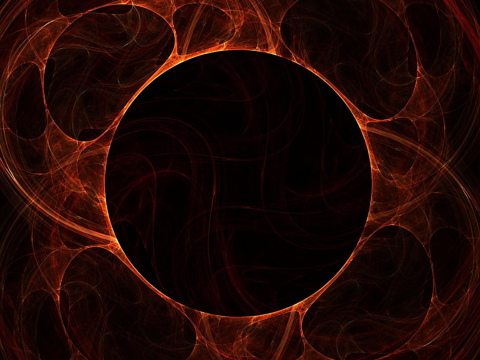 solar eclipse HD wallpaper