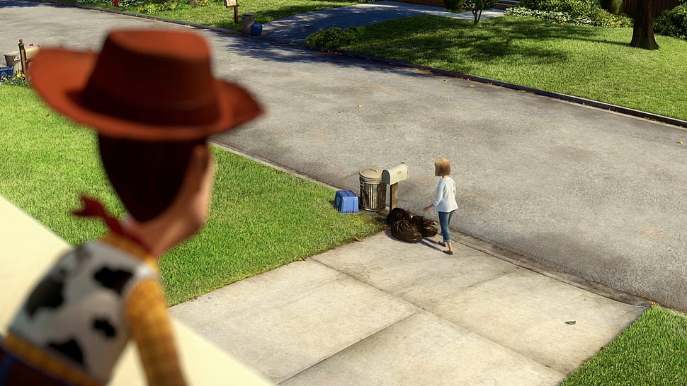 Sheriff Woody from Toy Story screenshot, movies, Toy Story, animated movies, Toy Story 3 HD wallpaper