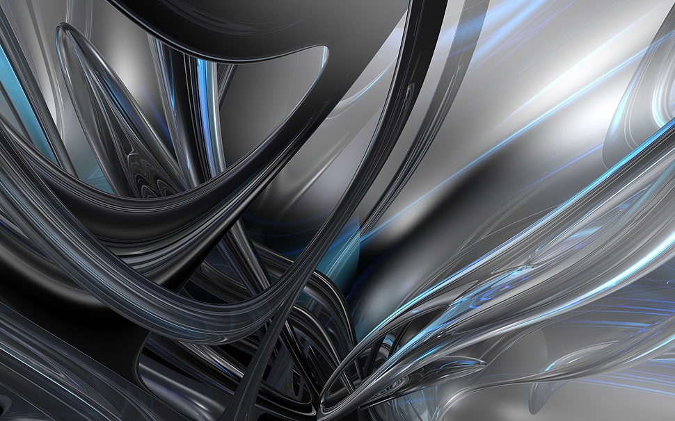 grey abstract artwork HD wallpaper