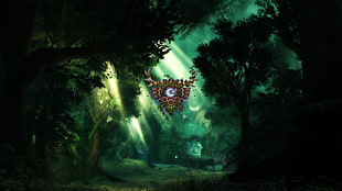 northern lights painting, World of Warcraft: Legion, Warcraft, Blizzard Entertainment, Druid