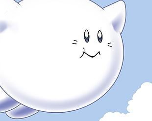 M ario character illustration, Kirby