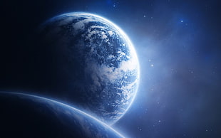 planet Earth wallpaper, space HD wallpaper