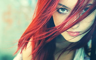 red hair woman