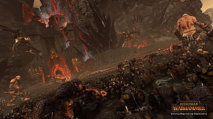 Total War Warhammer digital wallpaper, Total War: Warhammer, orcs, Fantasy Battle, Warhammer