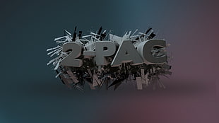 2-Pac digital wallpaper