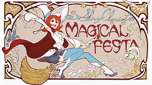 Magical Festa poster, Little Witch Academia, Shiny Chariot HD wallpaper