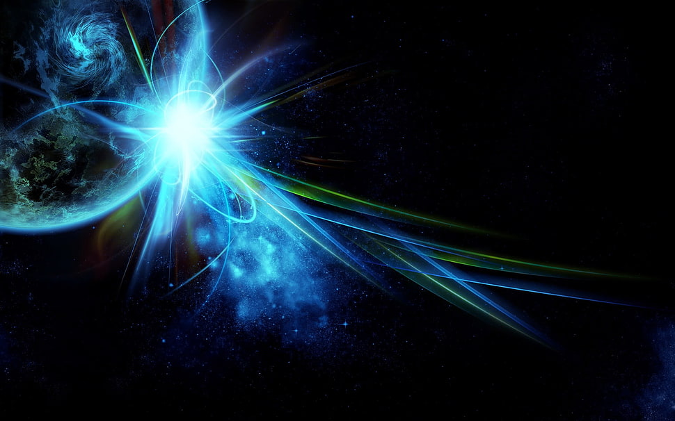 starlight beam HD wallpaper