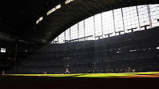 baseball field, Major League Baseball, baseball, stadium, Milwaukee Brewers HD wallpaper
