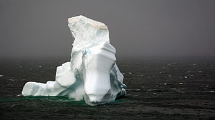 iceberg, sea, iceberg