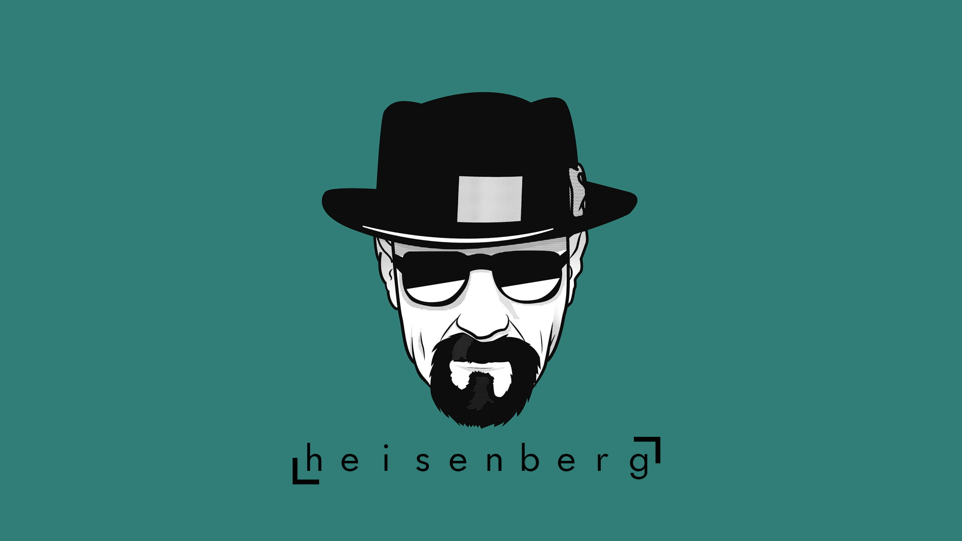 Heinsenberg logo, TV, Breaking Bad, Heisenberg