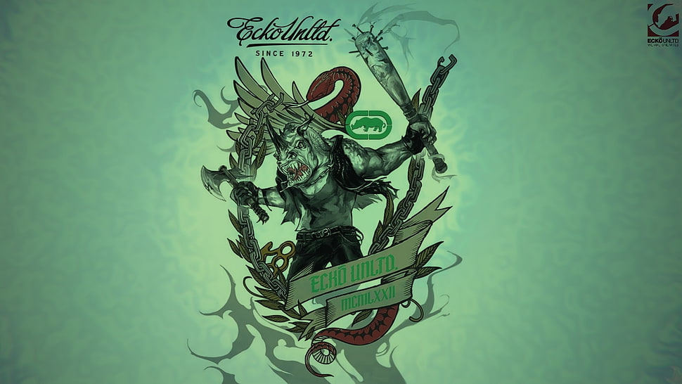 Ecko Unltd logo, ecko HD wallpaper