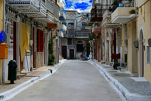 brown structure, Chios, Pyrgi HD wallpaper