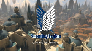 Scouting Legion poster, Shingeki no Kyojin HD wallpaper