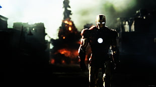 Iron Man movie still HD wallpaper