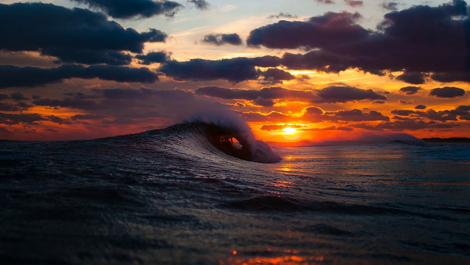 ocean water HD wallpaper