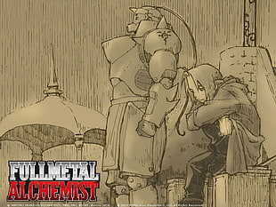 Fullmetal Alchemist poster, Full Metal Alchemist, Elric Edward, Elric Alphonse