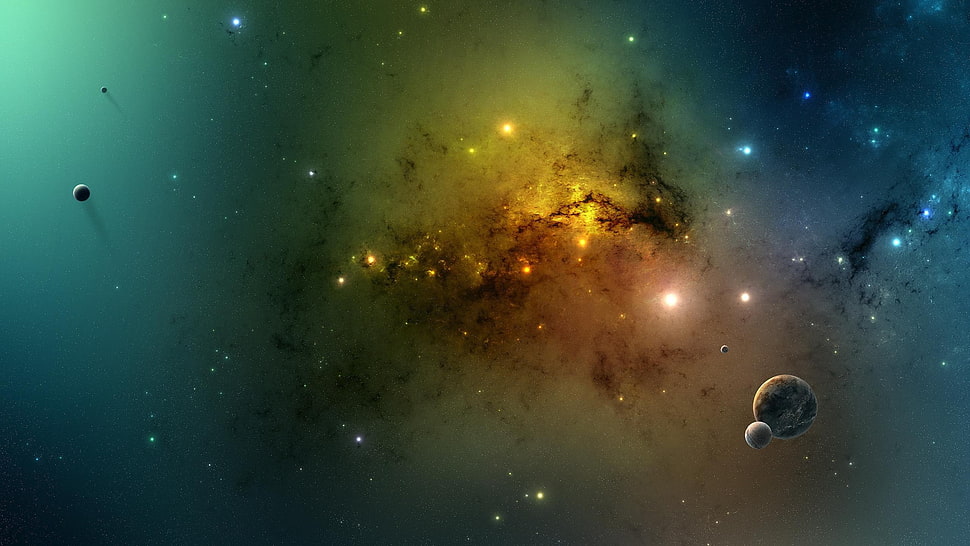 solar system HD wallpaper