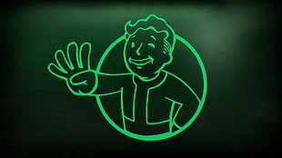 Vault Boy logo, Fallout, Fallout 4, Vault Boy