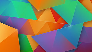 multicolored abstract illustration, abstract HD wallpaper