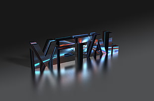 black and white wooden table, 3D, text