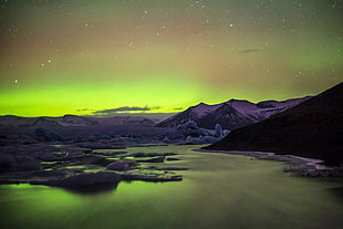 Aurora Borealis, North Pole HD wallpaper