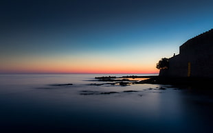 body of water, nature, sunset, landscape, sea HD wallpaper