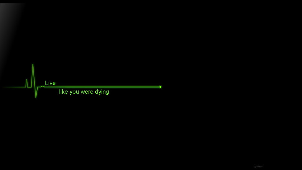 green text with black background, motivational HD wallpaper