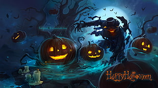 Mobile Legends Happy Holloween digital poster, Halloween HD wallpaper