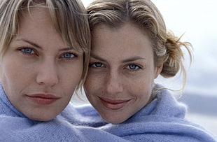 photo of two woman