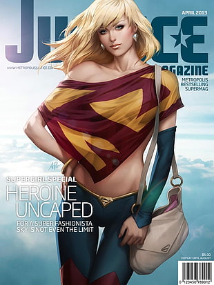 Supergirl, DC Comics, superheroines, blonde HD wallpaper