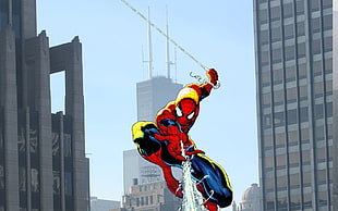 Spider-Man illustration, Spider-Man, Chicago