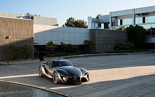 white and black motor boat, Toyota, Toyota FT-1, concept cars