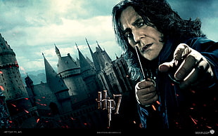 Snape of Harry Potter Deathly Hollows movie poster