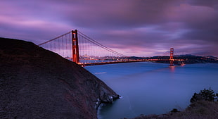 Golden Gate Bridge over Body of Water HD wallpaper