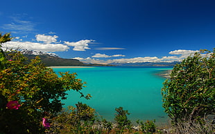 blue sea, nature, photography, landscape, lake HD wallpaper