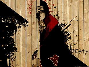 Sasuke of Naruto illustration, Naruto Shippuuden, manga, anime, Uchiha Itachi HD wallpaper