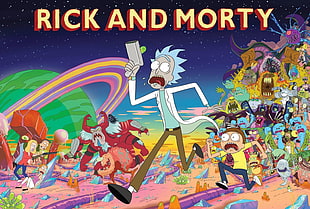 Rick and Morty wallpaper, Rick and Morty, Rick Sanchez, Morty Smith, Jerry Smith